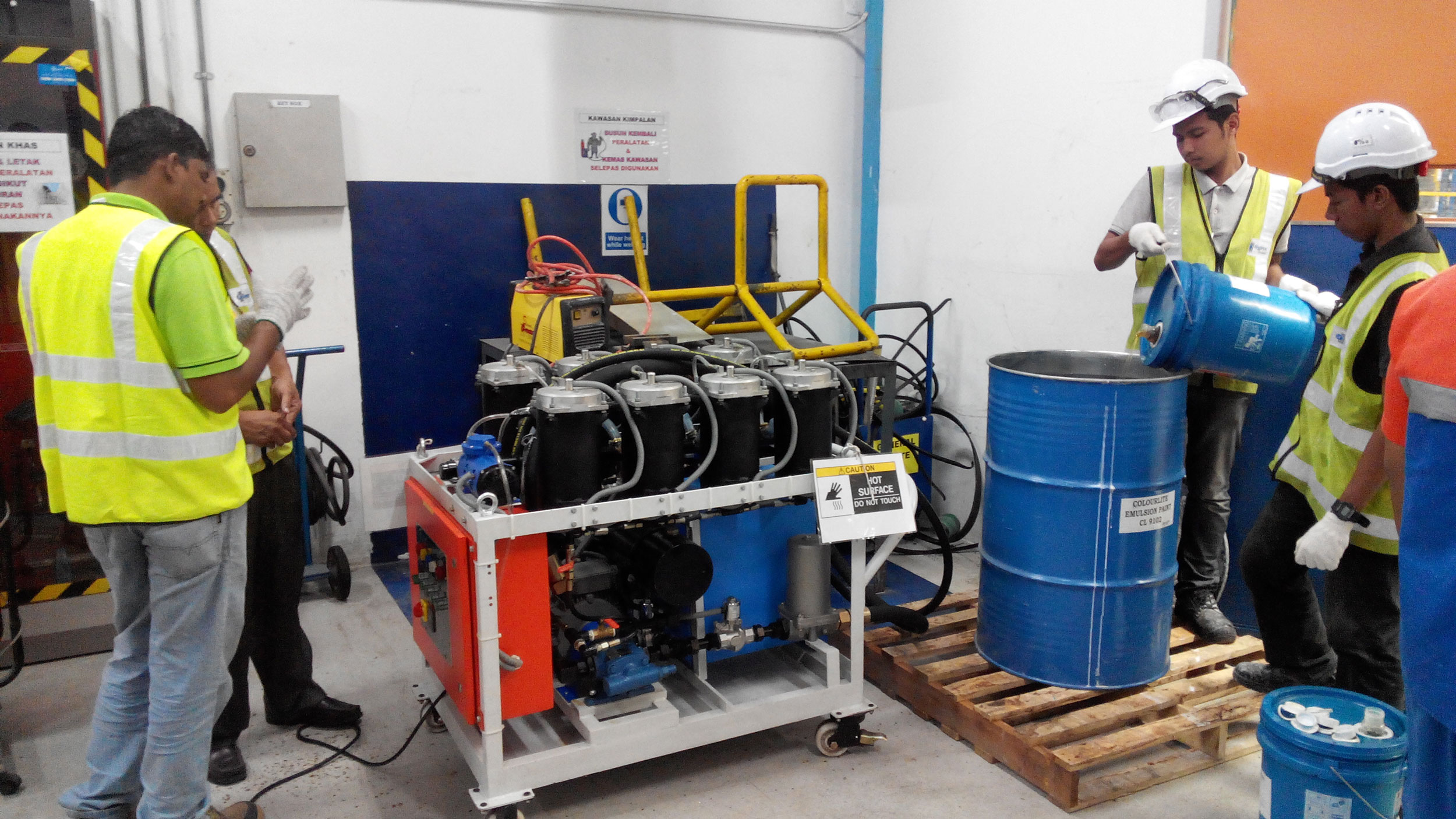 oil filtration services Malaysia