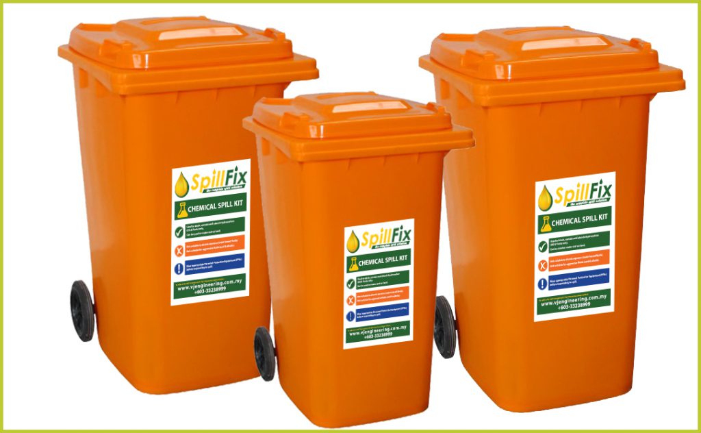 Spill Kit Bins VJ Engineering Solutions (Singapore) Pte. Ltd.